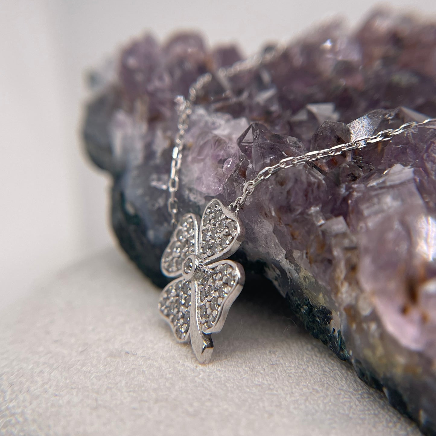 Leaf Silver Pendant 925 Sterling Silver Leaf Necklace 13x13mm