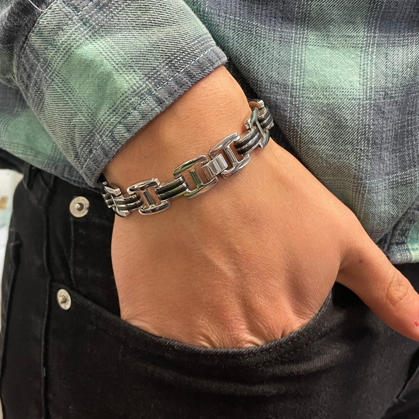 Mens Bracelets Stainless Steel Bracelets