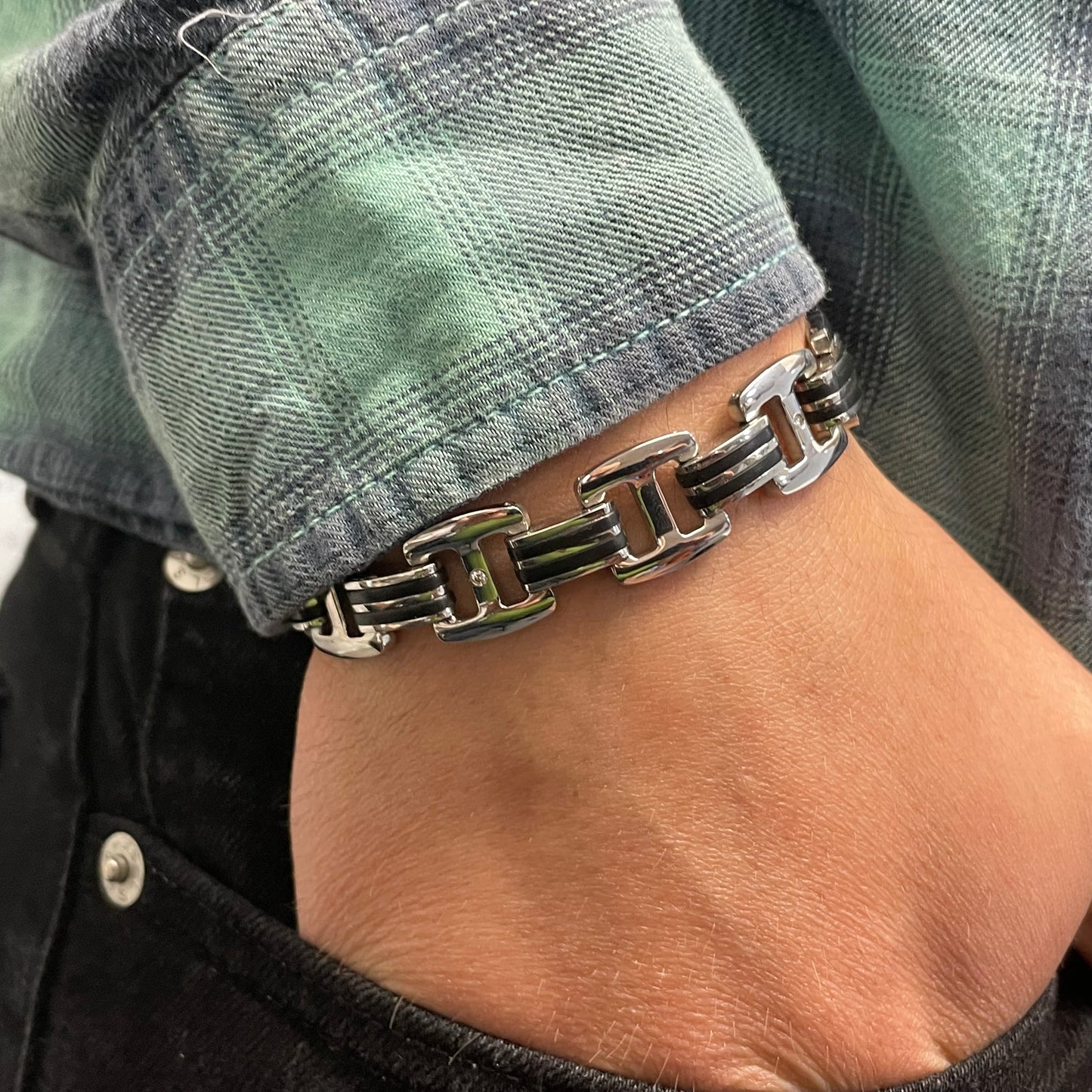 Mens Bracelets Stainless Steel Bracelets #3102