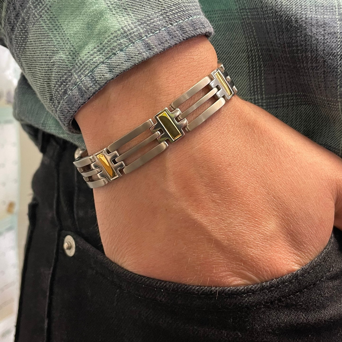 Mens Bracelets Stainless Steel Bracelets #3104