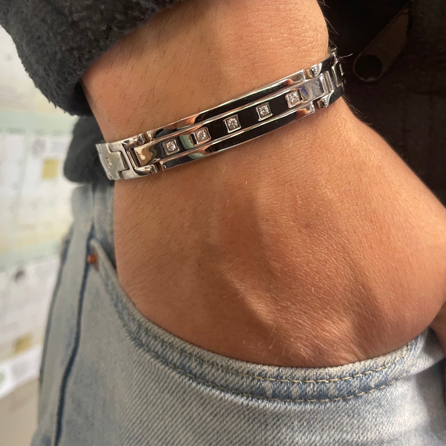 Mens Bracelets Stainless Steel Bracelets #3106