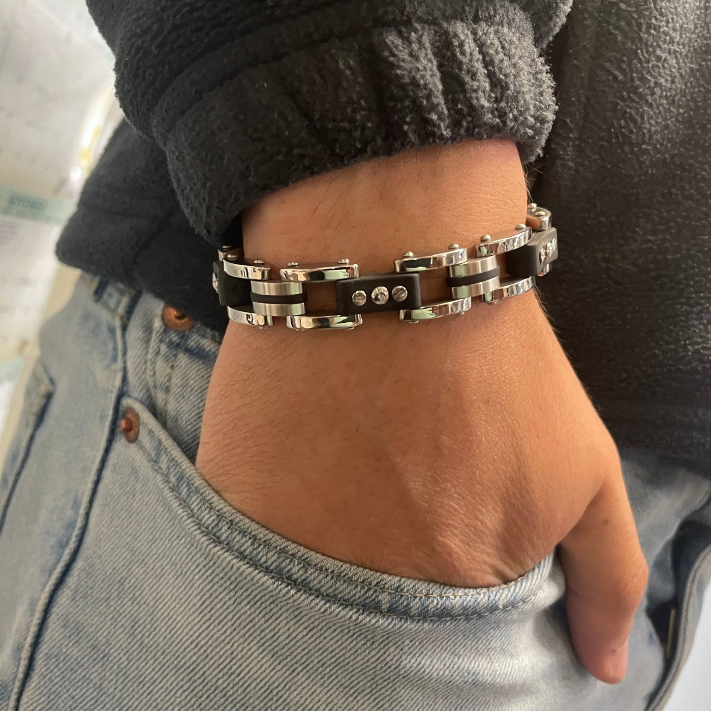 Mens Bracelets Stainless Steel Bracelets