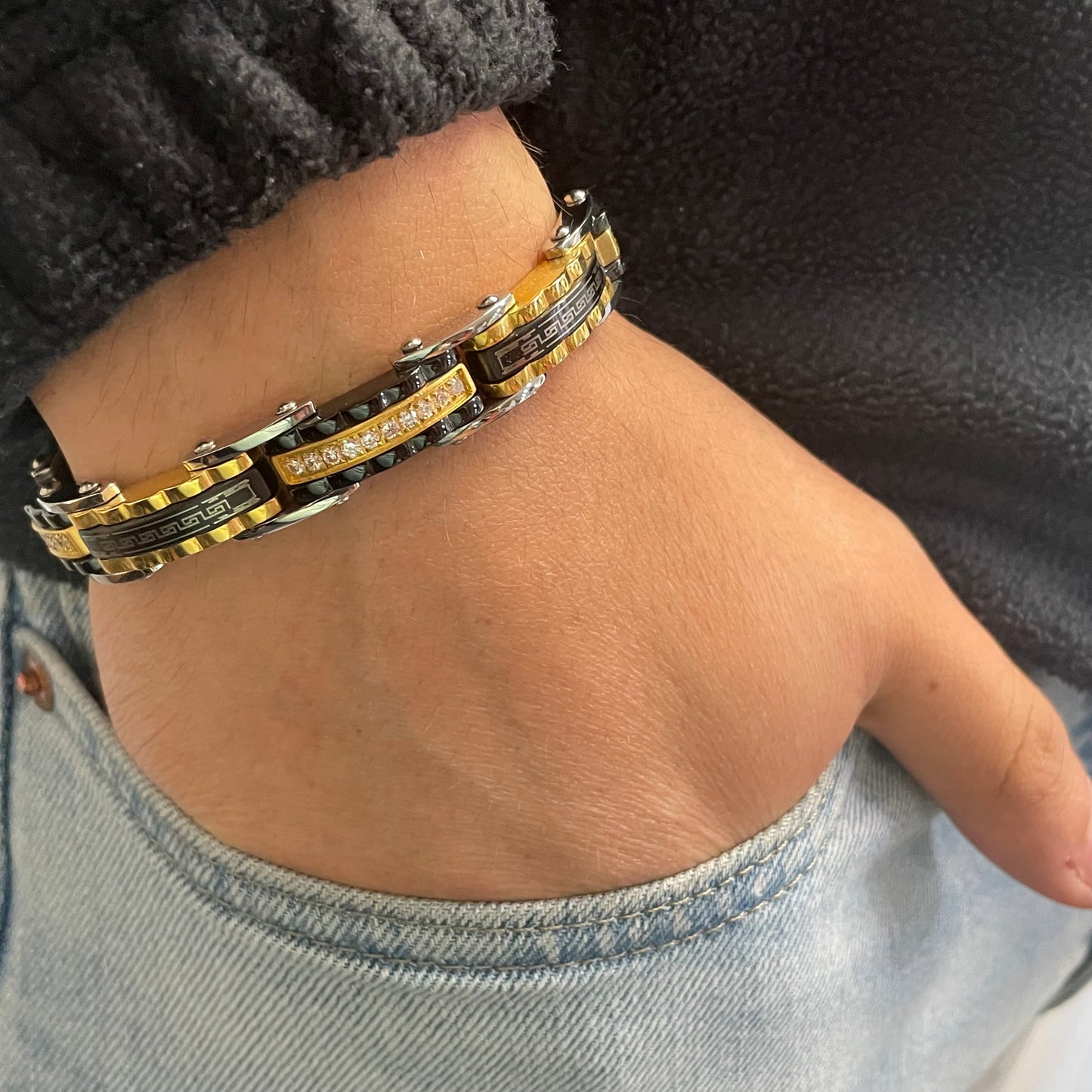 Mens Bracelets Stainless Steel Bracelets #3118