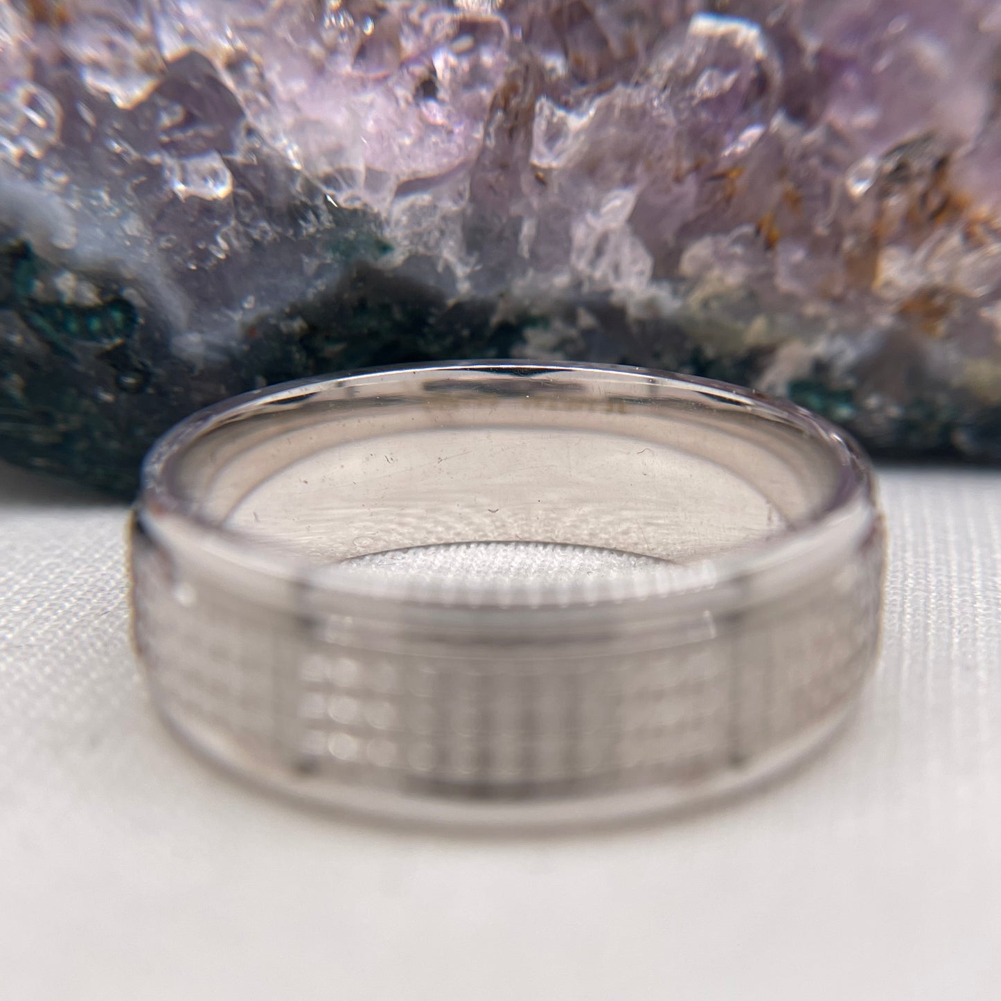 Mens Wedding Band Engagement Ring Comfort Wedding Band #4120