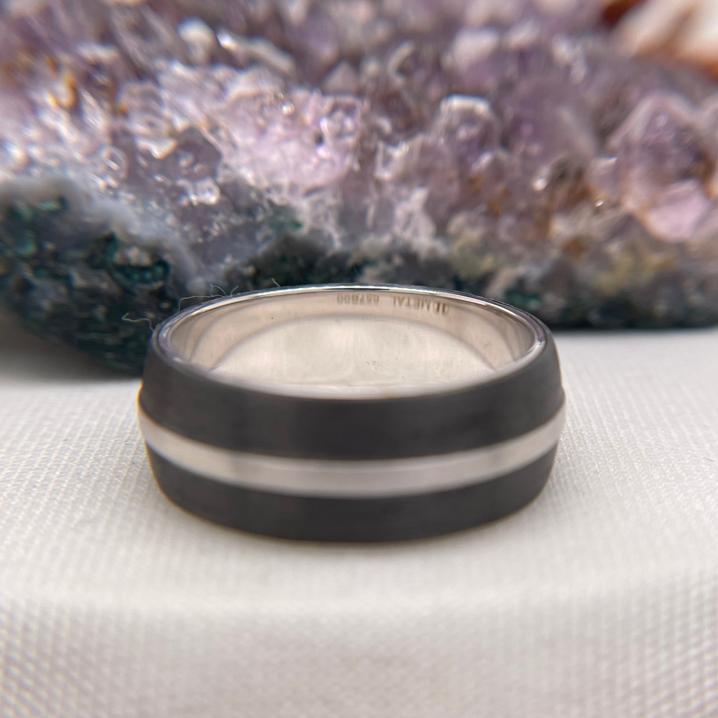 Mens Wedding Band Engagement Ring Comfort Wedding Band #4122