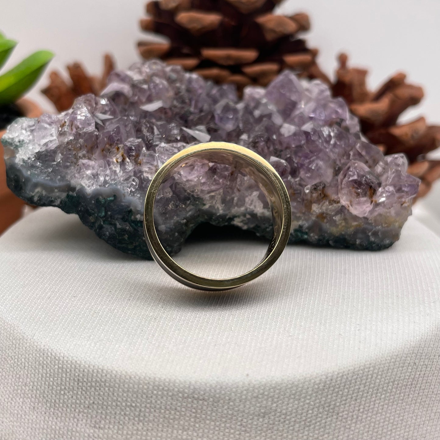 Mens Wedding Band Engagement Ring Comfort Wedding Band #4131