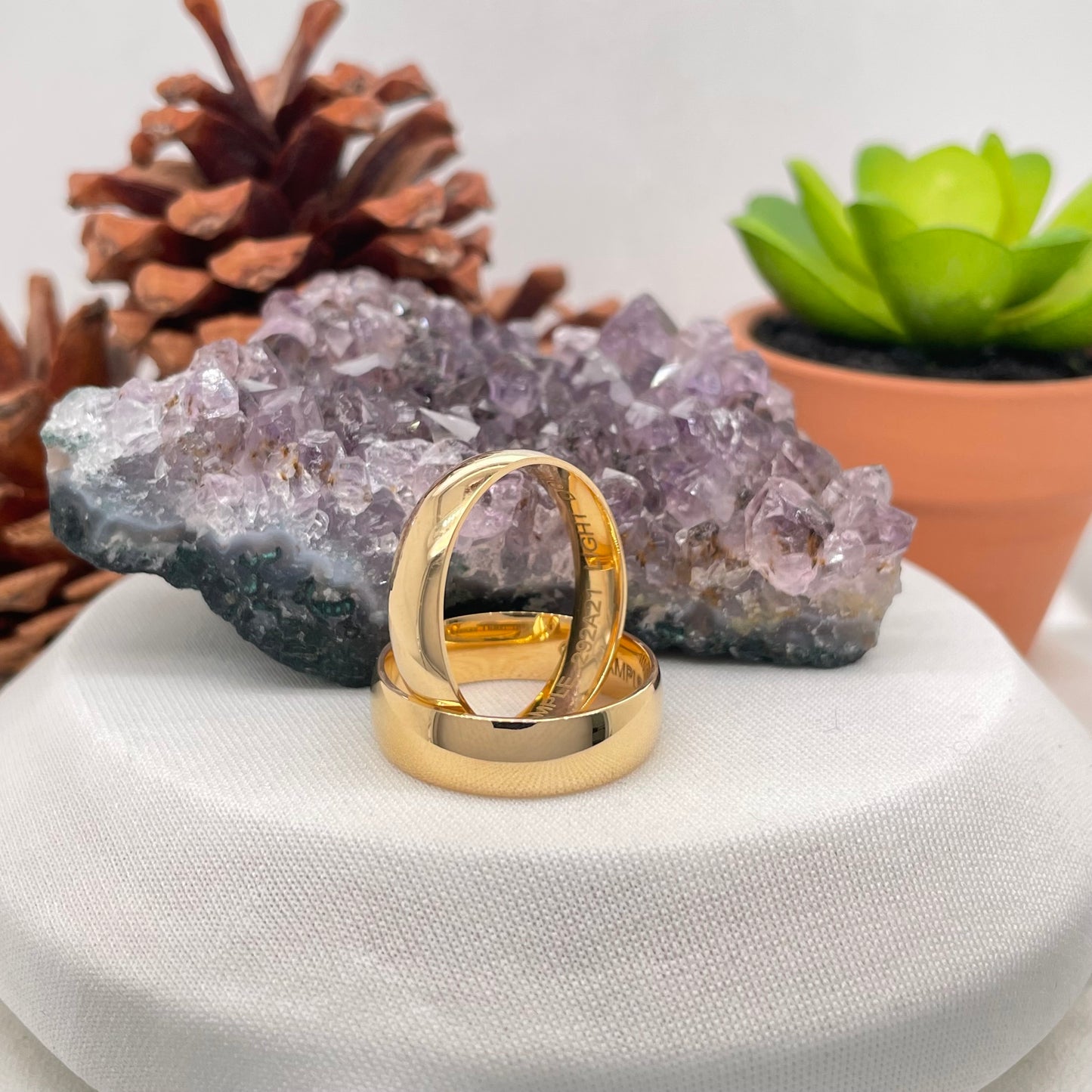 Mens Wedding Band Engagement Ring Comfort Wedding Band #4140