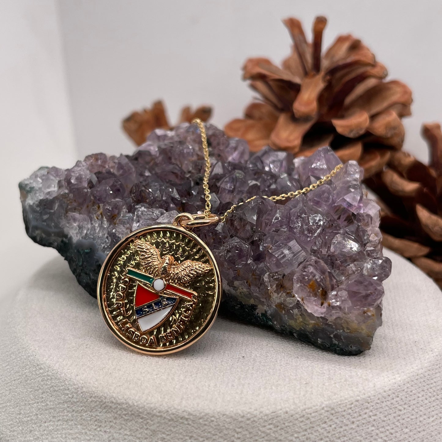 19K Portuguese Gold Pendant