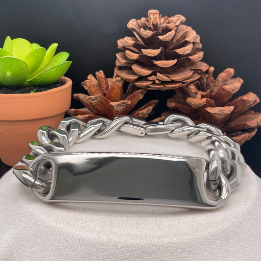 Personalized Mens Bracelets Stainless Steel Bracelets #3113