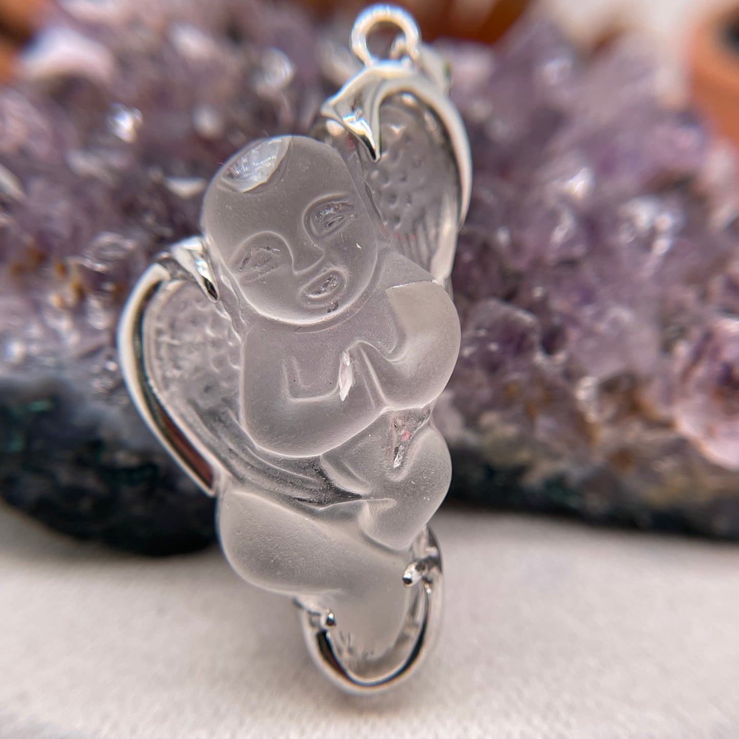 925 Sterling Silver Baby Angel Pendant