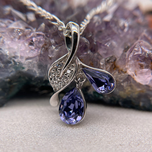 925 Sterling Silver Colorful Pendant