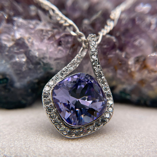 925 Sterling Silver Colorful Pendant