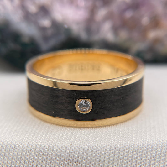 Mens Wedding Band Engagement Ring Comfort Wedding Band #4131