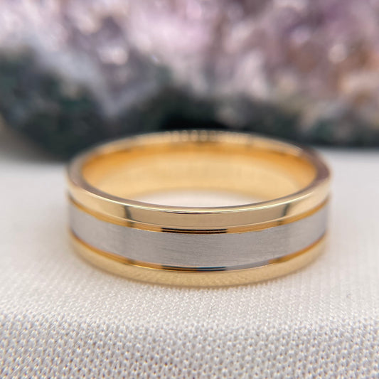 Mens Wedding Band Engagement Ring Comfort Wedding Band #4135