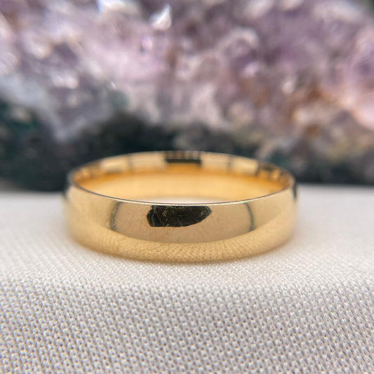 Mens Wedding Band Engagement Ring Comfort Wedding Band #4140