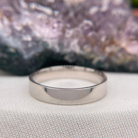 Mens Wedding Band Engagement Ring Comfort Wedding Band #4143