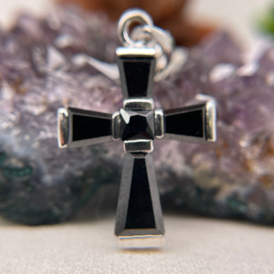 925 Cross Sterling Silver Necklace