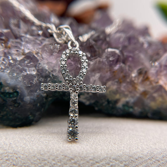 Cross Silver Pendant 925 Sterling Silver Cross Necklace